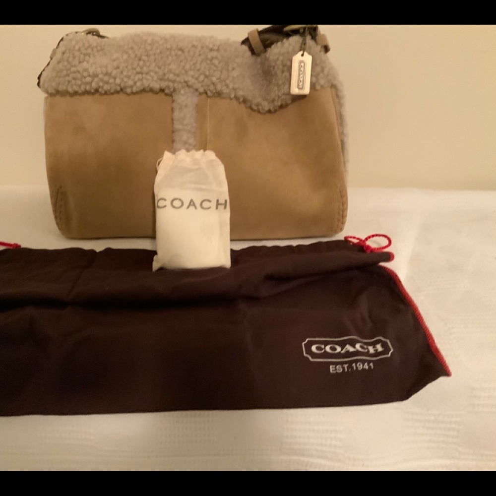 Coach Rare/vintage Suede purse Coach
